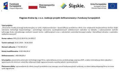 Flagowa Kraina gets an EU grant